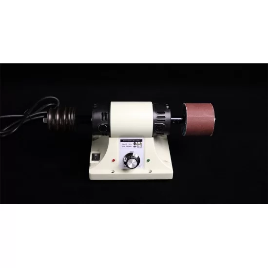 Leather polishing machine